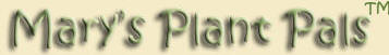 Mary's Plant Pals logo